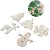 Innovative DIY Wooden Pendant Hanging Ornaments Crafts for Home Christmas Tree Decoration