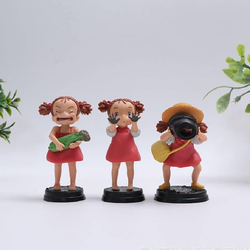 Entzückendes Ponyo und Sosuke Niedliches Figurenset Sammlerstück PVC Schreibtischdeko Geschenk für Frauen