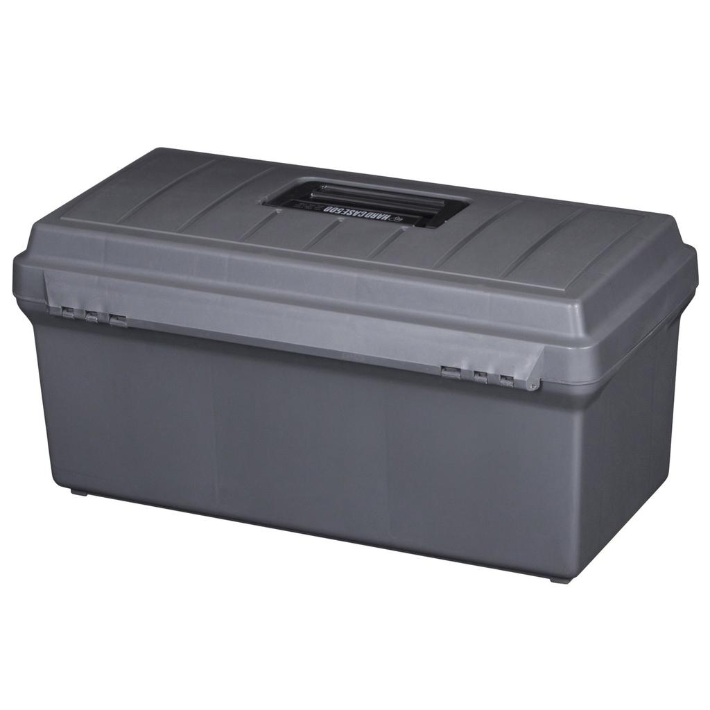 Iris Ohyama Tool Box, Hard Case 500, Gray [Approx. 47cm W X 24cm D X 23cm H]