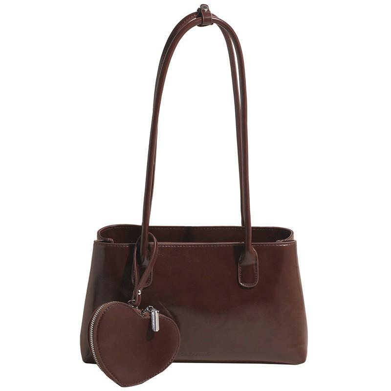 

French High-end Sense Simple All-match Large-capacity Tote Bag Female Live Broadcast Texture Commuting Shoulder