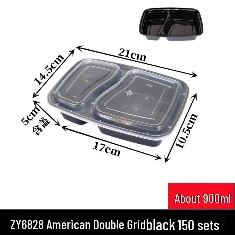 Disposable Multi-Compartment Takeaway Lunch Box