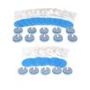 5 Pack Replacement Filters For Pet Fountain Unique Round Double Filtration Double Filtration Replacement