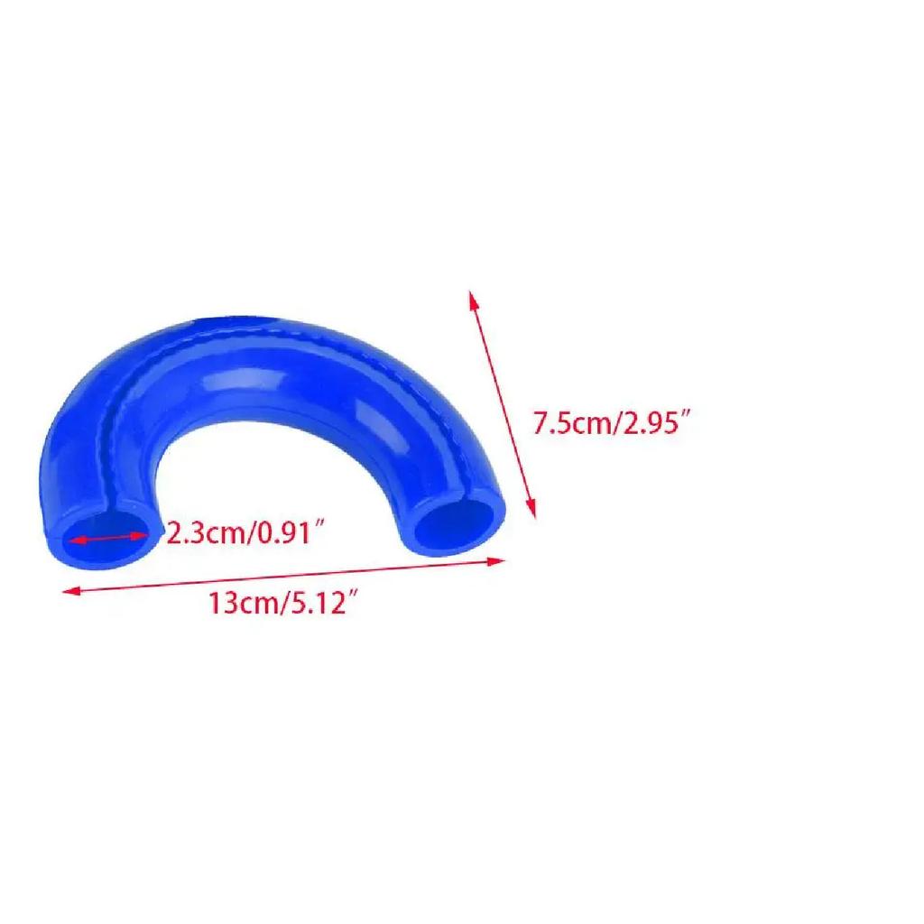 2pcs Blue Front Tow Hook Protect Cover Case Fit For Ford Ranger 2023 2024 2025