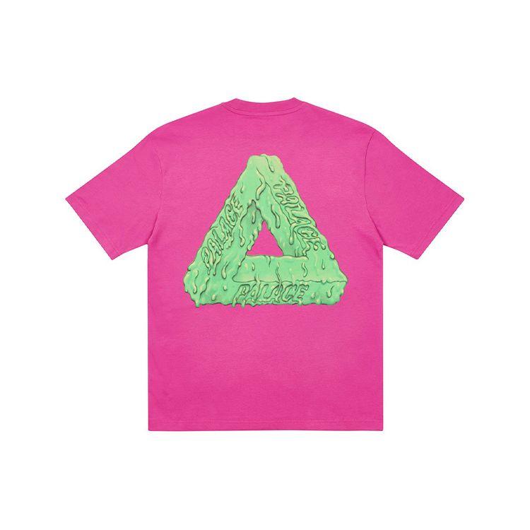 

Palace Футболка с логотипом Tri-Slime, унисекс, розовая P20TS035 S