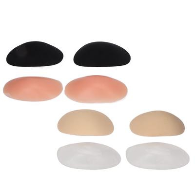 4Pairs Silicone Shoulder Pads Soft Breathable Invisible Removable Prevent Slip Self Adhesive Shoulder Pads for Women Men
