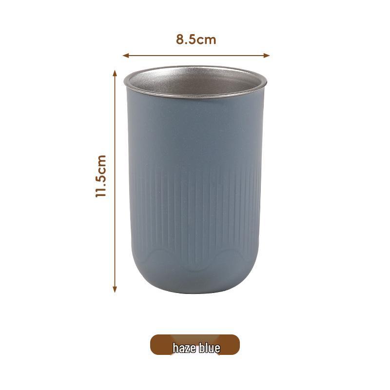 Taza Multiusos de Acero Inoxidable 304: Taza de Café, Bebida y Lavado de Alto Valor para Estudiantes – Logo Personalizado Disponible