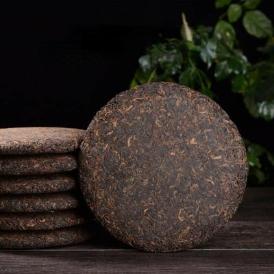 Torta di tè cotto Pu-Erh da 357 g Tè nero biologico premium Yunnan Old Tree Pu'er