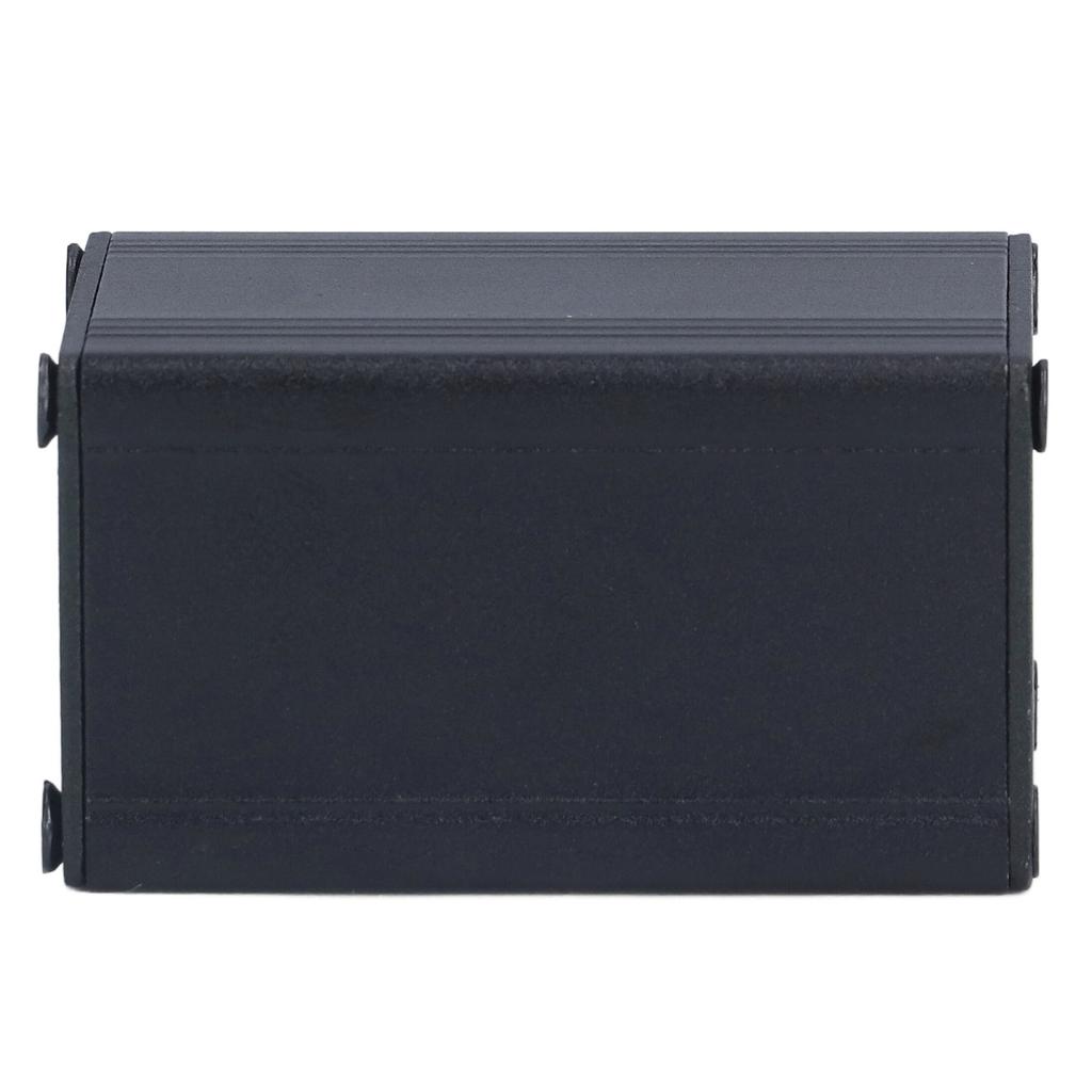 Cutie electrică din aluminiu Carcasă de joncțiune impermeabilă integrată pentru bricolaj negru