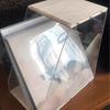 Wooden Record Rack Desktop Ornament Transparent Vinyl Record Display Rack Tape Book Storage Box Solid Wood Organizer