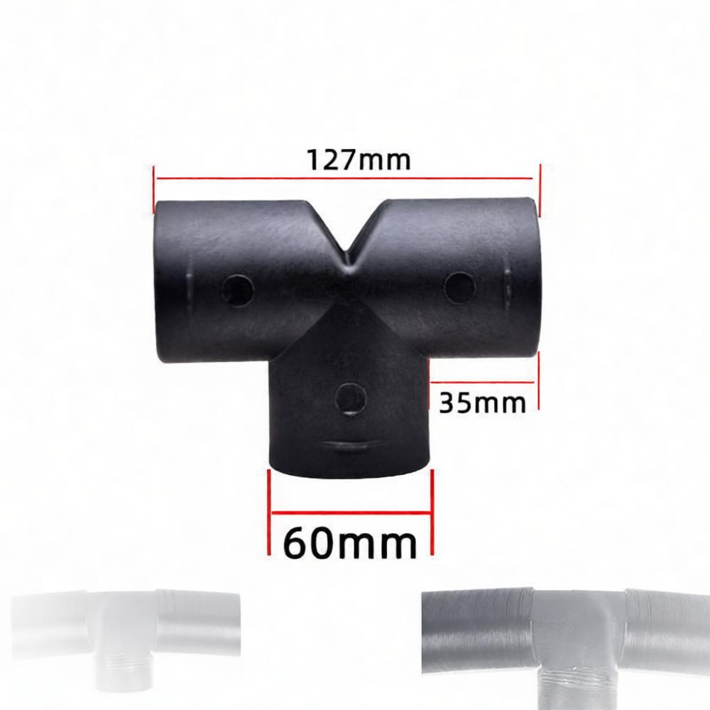 Diesel Heater Duct Pipe Adapter Connector Ventilation Outlet Reducer Tee Fitting For Truck Boat Motorhome Heating kit
