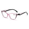 Fashionable HD Reading Glasses for Women Men Vintage Cat Eye Frame Hyperopia Glasses New Style Plus Diopter Eyeglasses for Lady