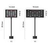 USB Aquarium LED Light Full Spectrum Aquatic Plant Grow Lamp Fish Tank Adjustable Brightness Dimmable Timed 360° Rotatable Light