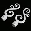 Curtain Recess Brackets Drapery Pole Ornament For 22mm Poles