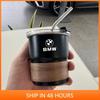 -304 Auto Edelstahl Kaffeetasse mit Deckel Hitzeschutz Getränkebecher Für BMW E34 E36 E60 E90 E46 E39 E70 F10 F20 F30 X5 X6 X1 M3 M