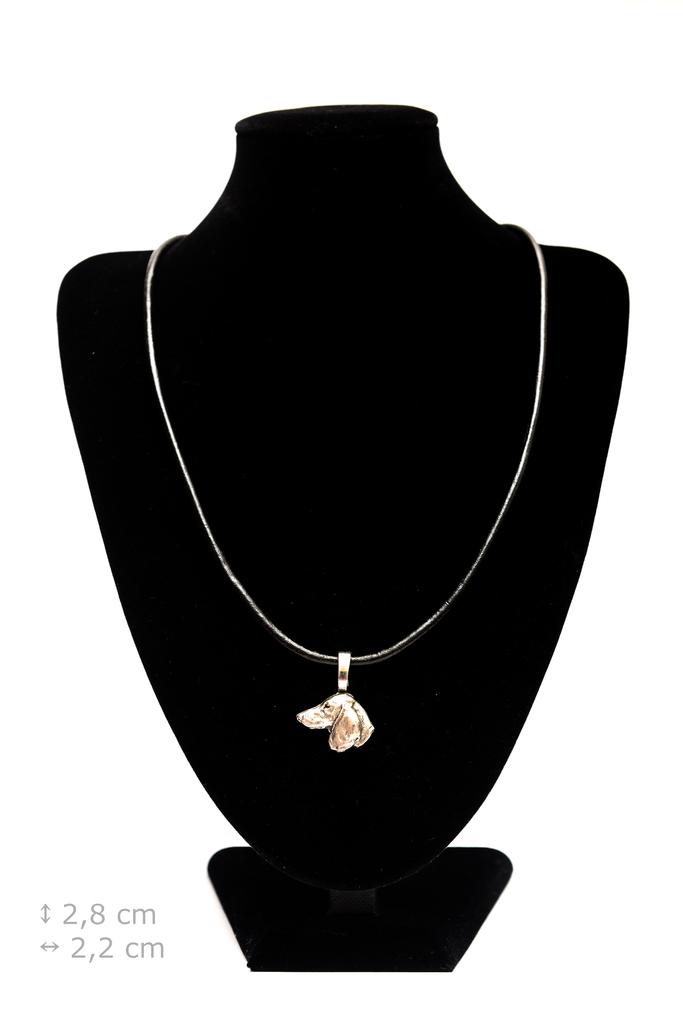 Dachshund I - Dog necklace, silver-plated pendant for the dog lover, subtle jewellery by Art-Dog