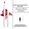 Lip Liner Lip Gloss Brush Aluminium Tube Lipstick Brush Beauty Tools Retractable Lip Brush  Travel