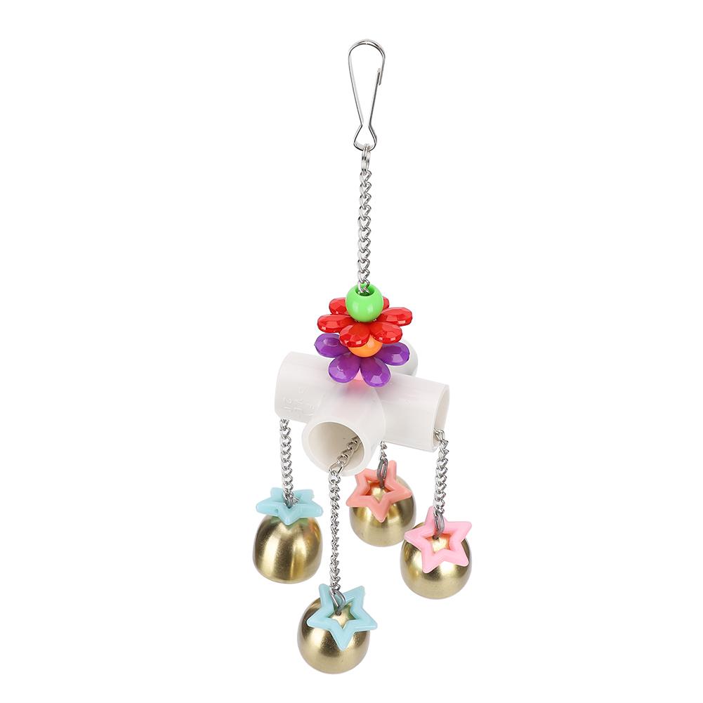 Niedliche Papageien Spielzeug Vogel Spielen Beißen Hängende Glocke Vogelkäfig Dekoration Spielzeug Zubehör