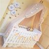 Rainbow Bed Canopy Lace Net Unique Pendant Play Tent Bedding for Kids Playing Reading with Children Round Dome Netting Curtains Baby Boys Girls Games