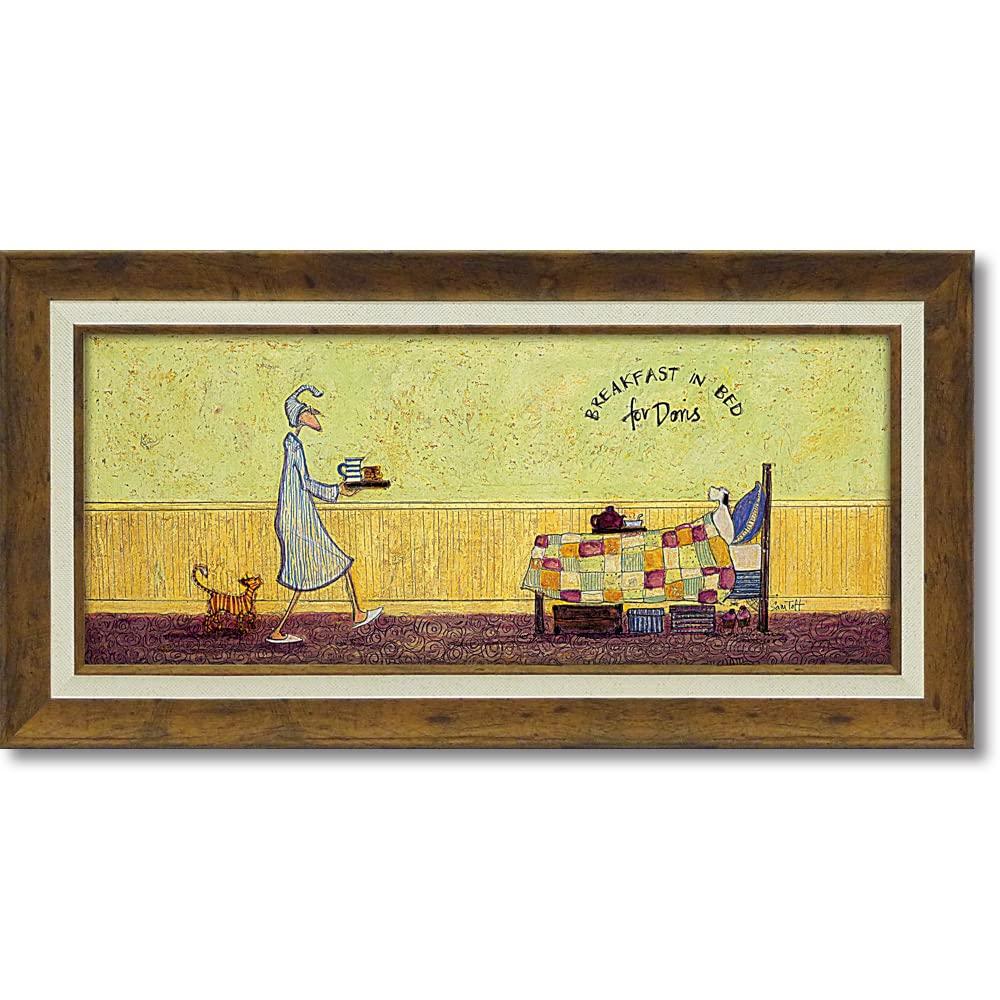 

Sam Toft Sam in Bed with Doris M size U-Power [Framed Poster] Toft/Breakfast ST-10031