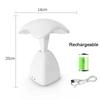 LED Small Table Lamp Portable USB Charging Dimmable Touch Rechargeable Flower for Home Lamp Bedroom Bedside Decor Night Lamp