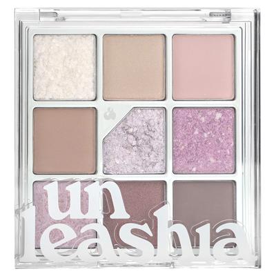 Unleashia, Gliter bag a paletka očních stínů, Lavender Fog všechny No. 4, 0,233 oz