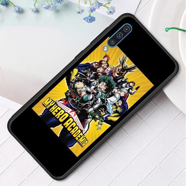 My Hero Academia Silikon Handyhülle für Samsung Galaxy A50 A70 A10 A20e A30 A40 A20s A10s A10e A80 A90 A60 A30s Cover Shell