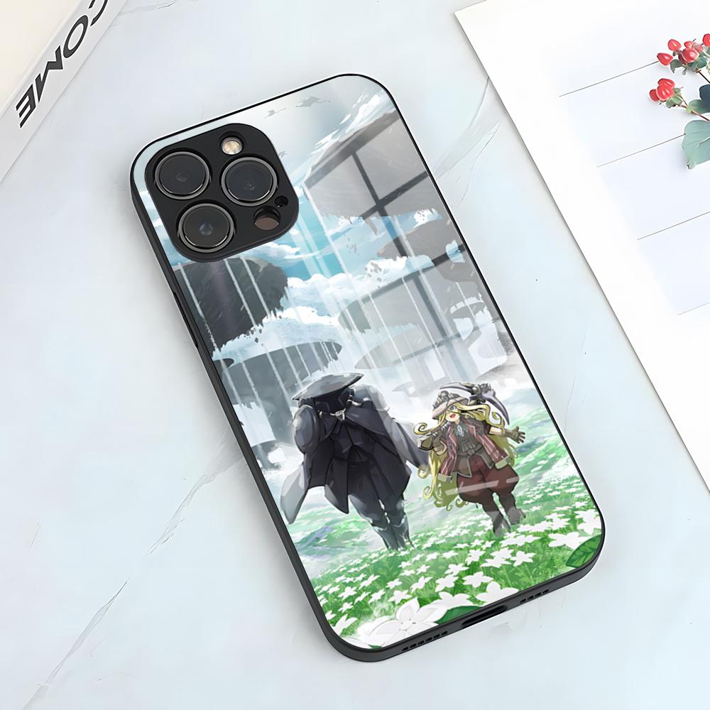 Made In Abyss Phone Case For IPhone 17 Pro Max 15 Pro 16 14 Plus 12 13 Mini 11 Pro Shockproof Glass Cover