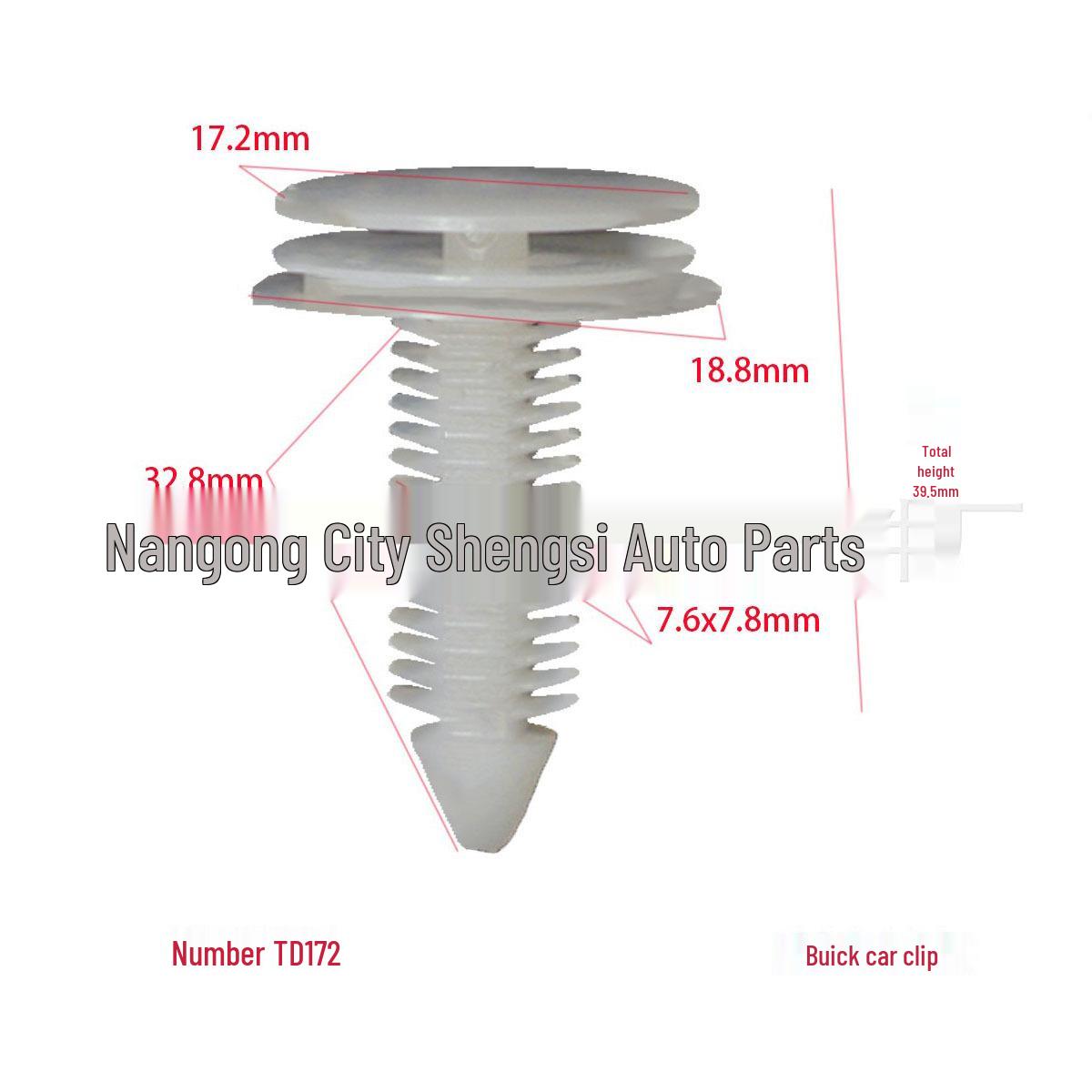 

Buick Century Regal GL LaCrosse QC Interior Trim Panel Accessory Fixing Clip 10000 Units