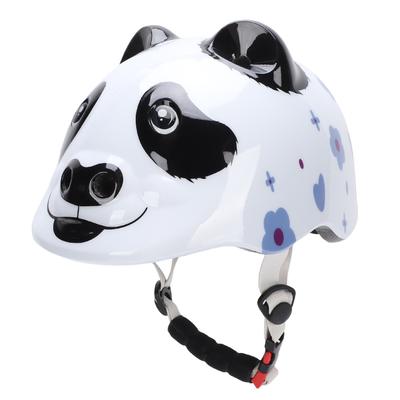 Casco Infantil Diseño Panda Casco Para Bicicleta Skateboard Scooter Bicicleta de Deslizamiento PC Espuma de Poliestireno Lindo y Divertido Bicicleta Infantil