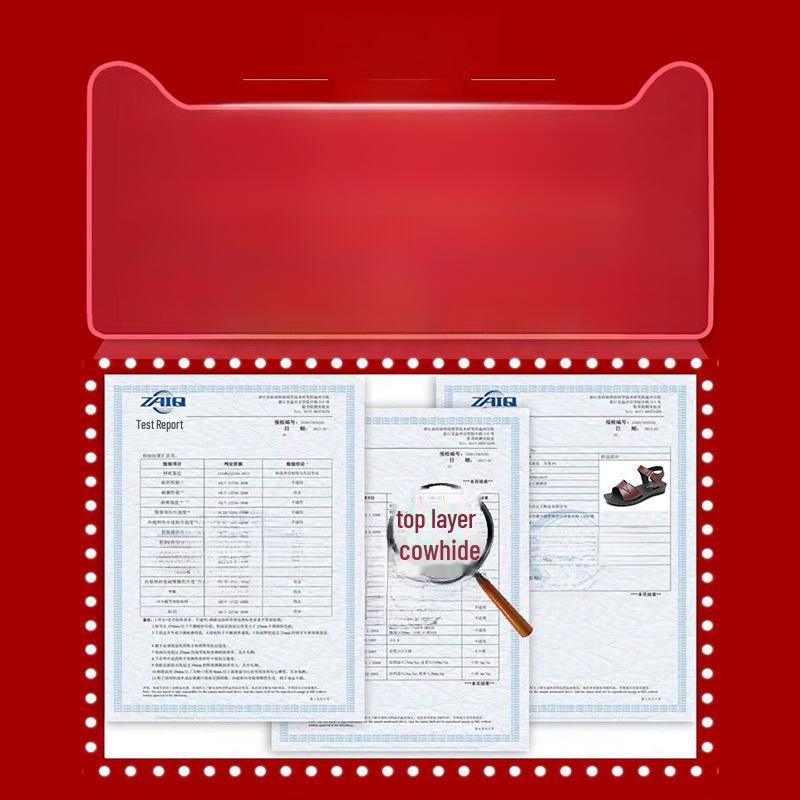 2025 Mom's Non-Slip Soft Bottom Sandals: Stylish Summer Flats for Middle-Aged and Elderly Women