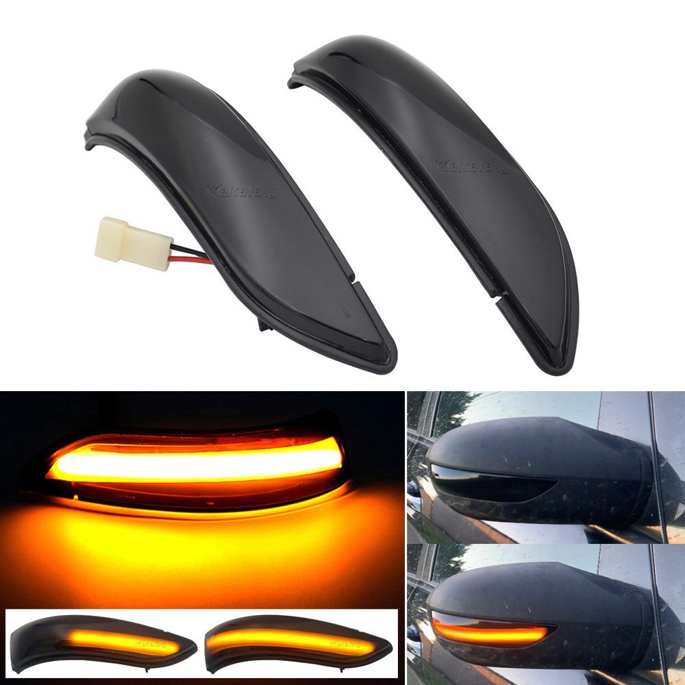 2x Dynamic Side Mirror Sequential Blinker Light LED Turn Signal Indicator Lamps for Mercedes Benz A B Class W169 W245 2005-2008