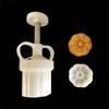 Mooncakes Molds Pumpkin Shape Stamps Hand Press Mungs Bean Cake Molds DIY Bakewares Plastic Material for DIY Bakings