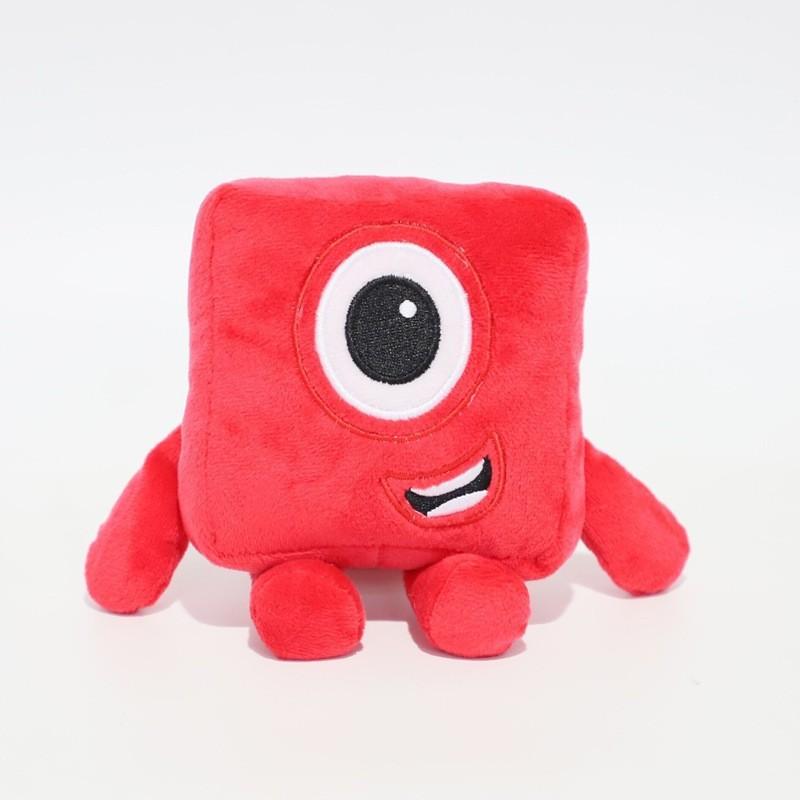 TreasuringU Number Plush Toy Kawaii Cartoon Figure Soft Stuffed Doll Educational Math Learning Plushie Toy Children's Day Gift