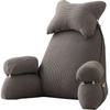 Ergonomic Pillow Headboard: Semi-Reclining Sofa Backrest for Phone Use, Reading, & Neck Support