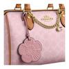 Coach Borsa a tracolla Rowan con finiture dorate in tela rivestita Borsa a mano da donna Rosa CEA18-IMPO