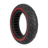 Ulip 10*2.5(60/70-6.5) Solid Tire with Red Circle(45mm Slot) for Segway Max G30 Scooters
