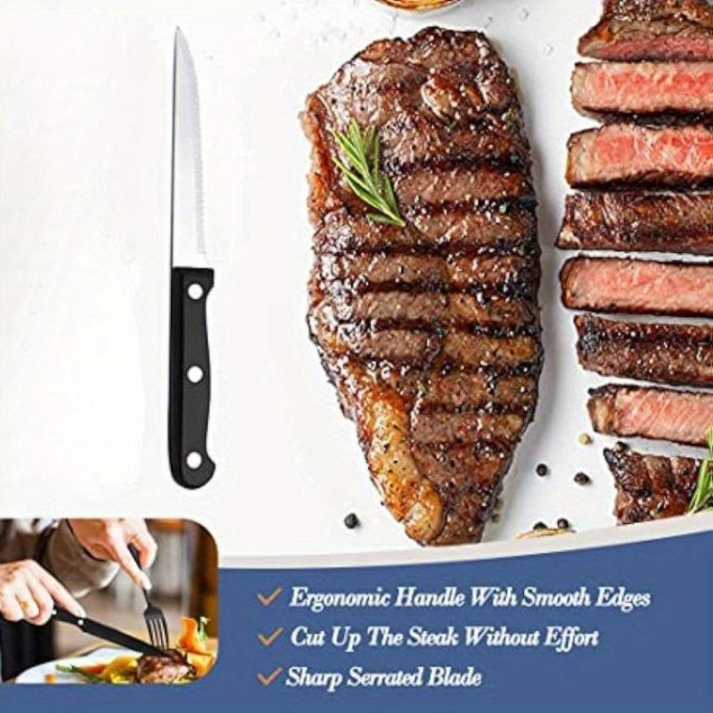 1Set Portable Travel Reusable Flatware Silverware, Stainless Steel Travel Flatware