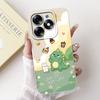 Luxus Modische Rückabdeckung Für Tecno Spark GO 2024 BG6 Hülle Weiches Silikon SparkGO 2024 Handyhülle Hase Katze Blume Panda Funda