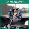Surface Acrylic Flat Angel Vehicle Decor With Modern Design Accessories For