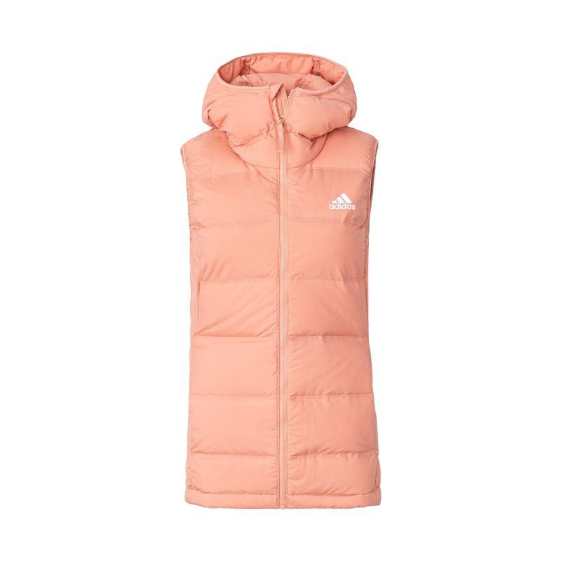 Adidas Down Vests Women`s Red Pink