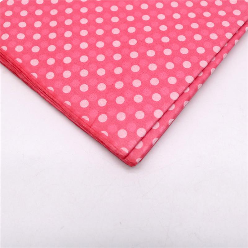 Gold & Silber Blumenmuster Seidenpapier - Punkt- & Streifendesigns für Frischblumenverpackung