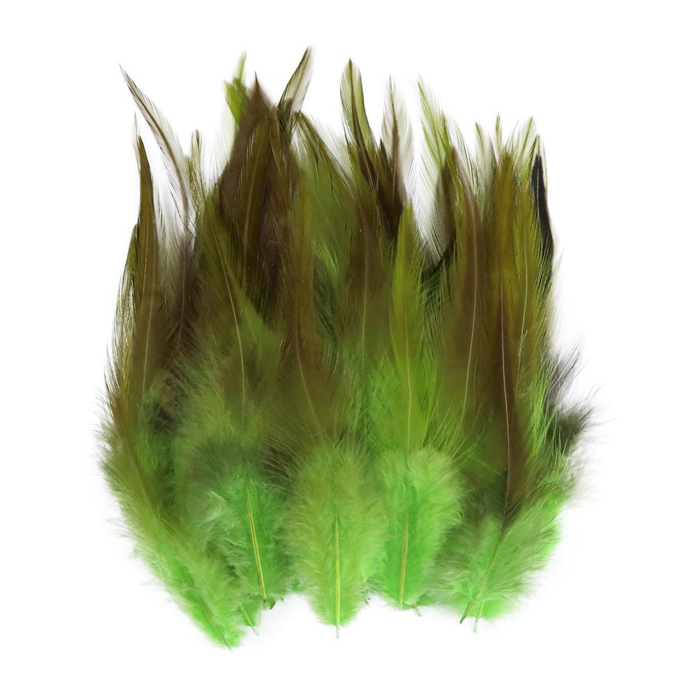 50/100pcs Natural Pheasant Chicken Feathers 10-15cm Colored Cock Plume for Handicrafts and Needlework Dream Catcher Accessories