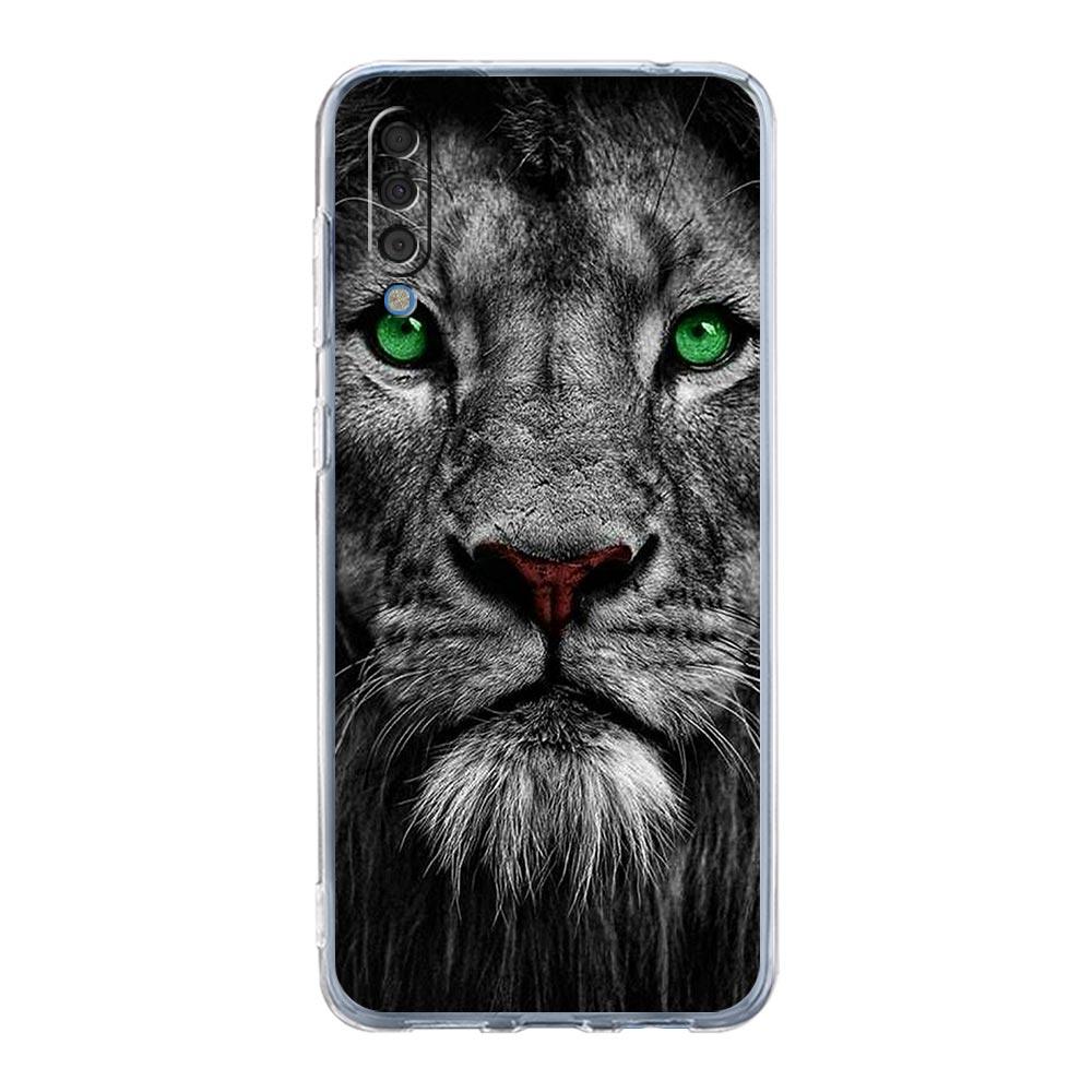 Phone Case For Samsung A16 A14 A12 A22 A32 5G A34 A42 A52 A54 A50 A70 A40 A20E A10S A20S A04S A06 Cover Tigre Wolf Lion Animal