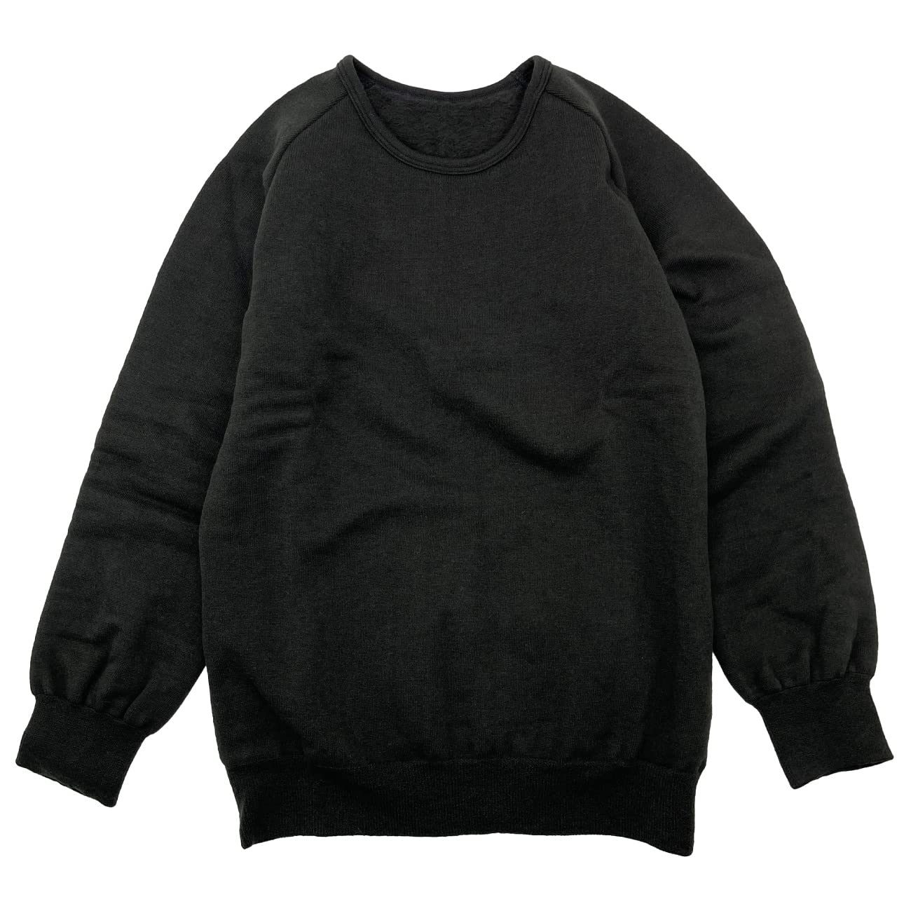 

Mochijoy Теплое женское термобелье с длинным рукавом и круглым вырезом (супер толстый) чёрный