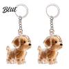 High-quality Pet Memorial Keychain Dog Hair Storage Bottle Transparent Waterproof