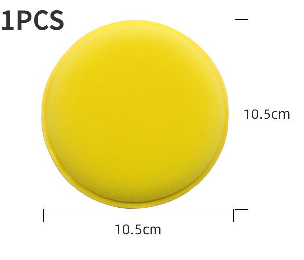 

1/10 шт. Круглые губки для полировки автомобиля, губки для чистки и полировки автомобиля, инструменты для ухода за автомобилем, автомобильные аксессуары, пена для полировки автомобиля