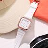 Jelly Watch Women'S Simple Fashion Silicone Small Square Watch Student Children'S Girl Sports Watch