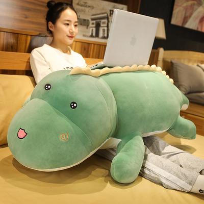 Cute Dinosaur Plush Toy Bed Sleeping Big Doll Throw Pillow Doll Rag Doll Girl Long Pillow Doll