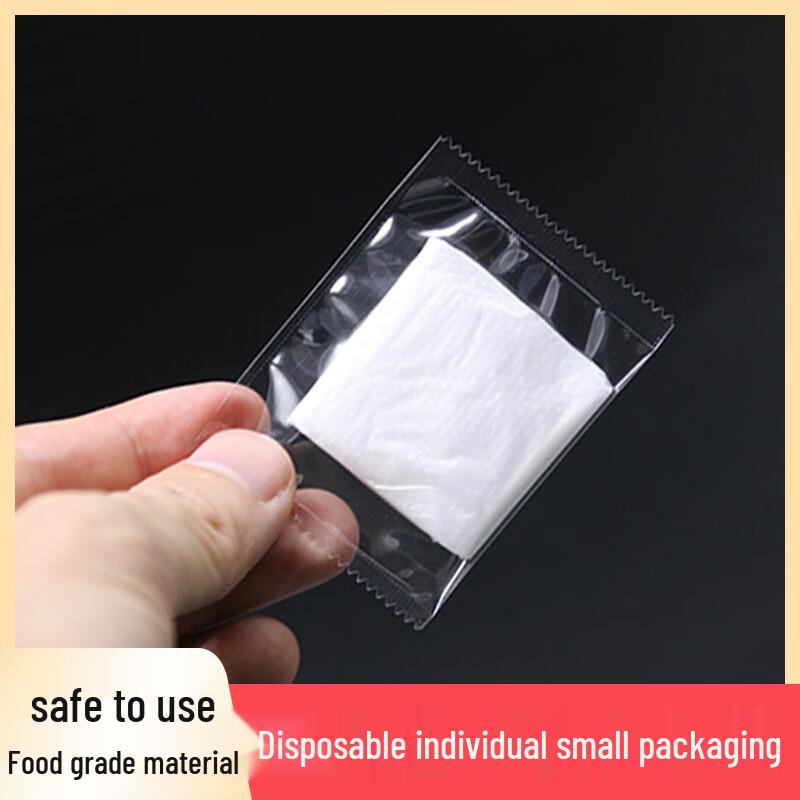 Transparent Thickened Disposable PE Gloves (100-count, Individually Packaged)
