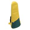 23in 24in Ukulele Case Oxford Cloth Waterproof Adjustable Shoulder Straps Ukulele Padded Bag Backpack Yellow Dark Green